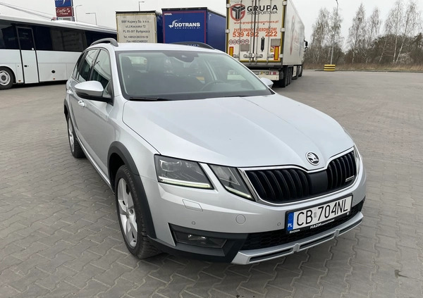 Skoda Octavia cena 64900 przebieg: 252890, rok produkcji 2019 z Chełmno małe 154